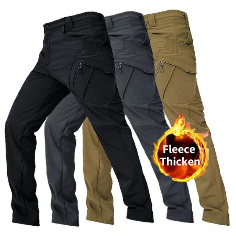 Winter Clothing Hiking - Men's Fleece Lined Winter Warm Tactical