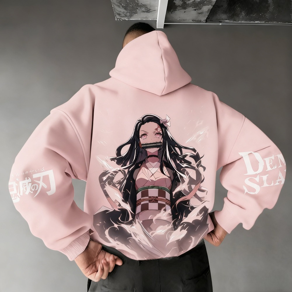 Winter Clothing In Japan - Demon Slayer Men's Hoodie Sweatshirt Kamado