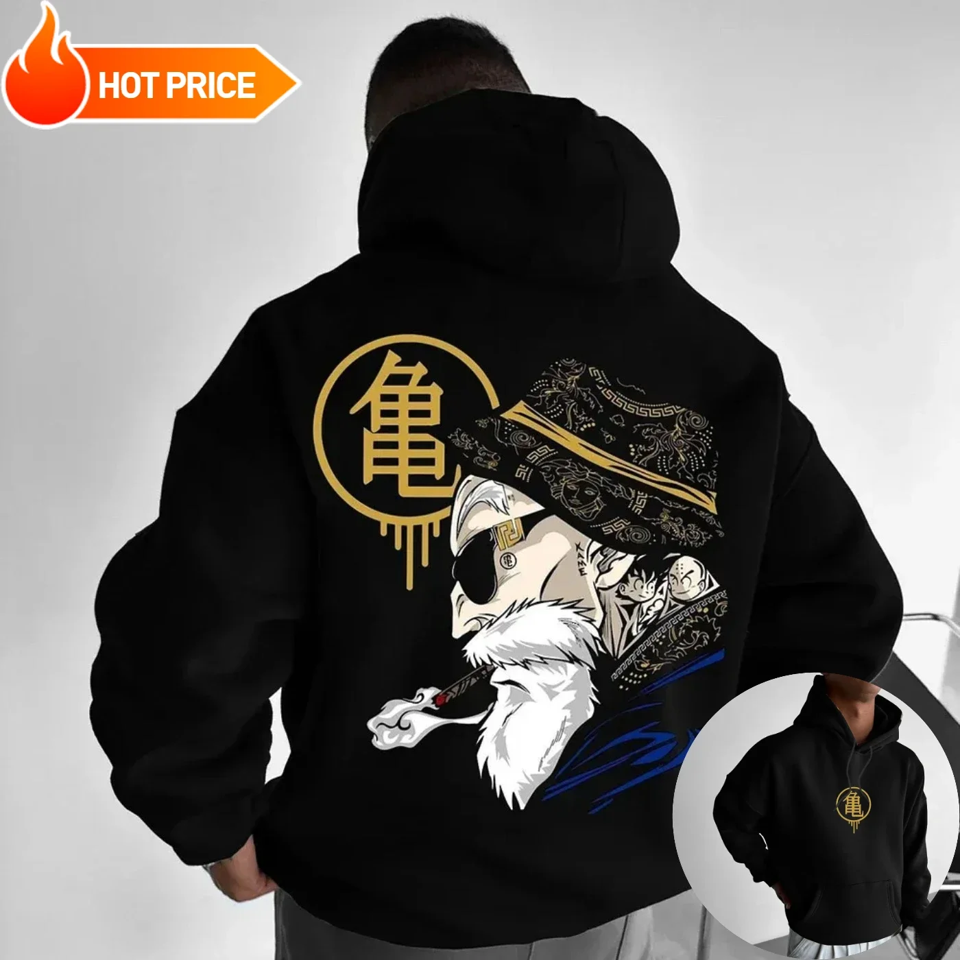 Winter Clothing In Japan - Master Roshi Dragon Ball Saiyan Harajuku
