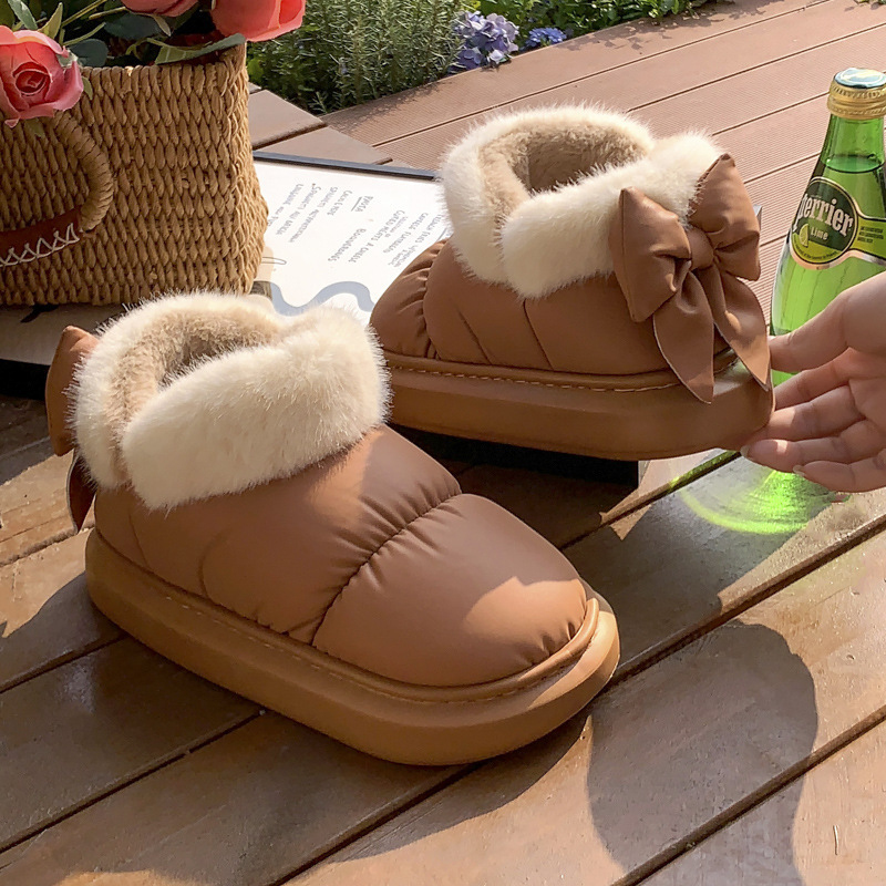 Winter Cloth - New Winter Warm Women Slippers Flat