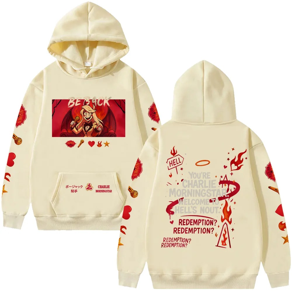 Hazbin Hotel Oversized Unisex  - đánh giá và giá Winter Clothing Gift Ideas