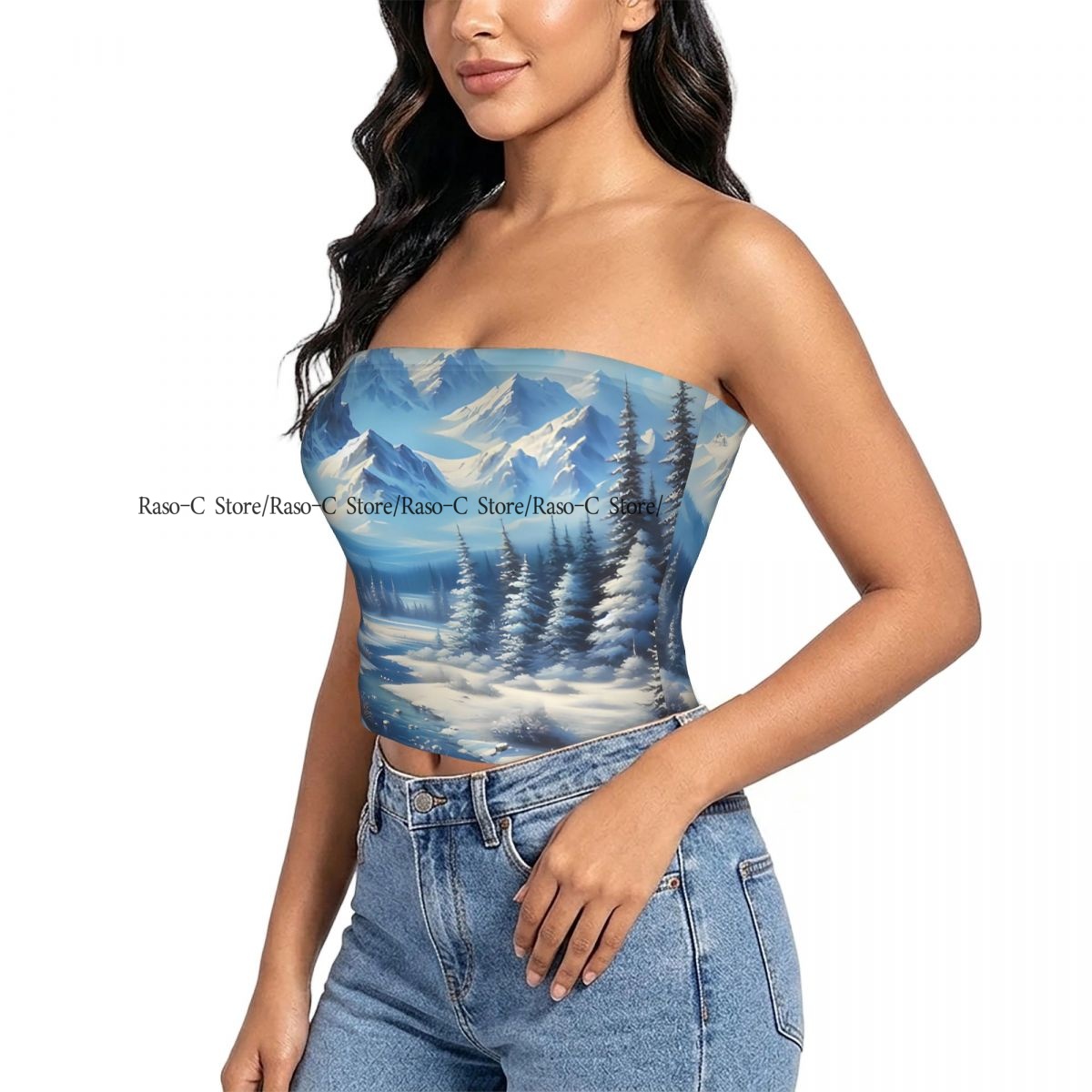 Women Block Crop Slim Tube Top - đánh giá và giá Winter Clothing Youtube