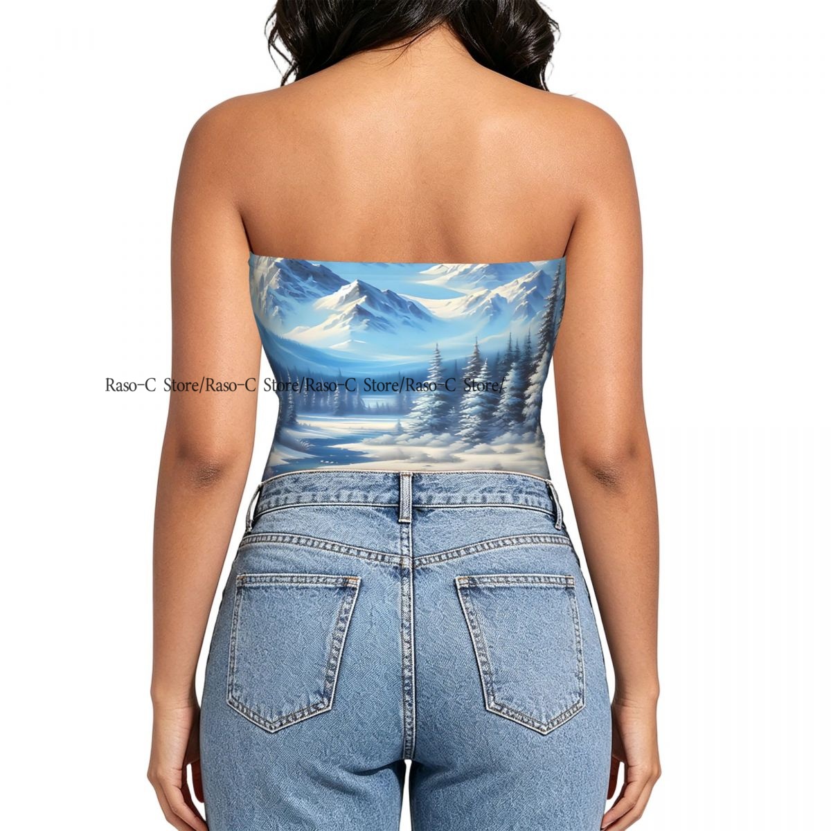 Women Block Crop Slim Tube Top - đánh giá và giá Winter Clothing Youtube
