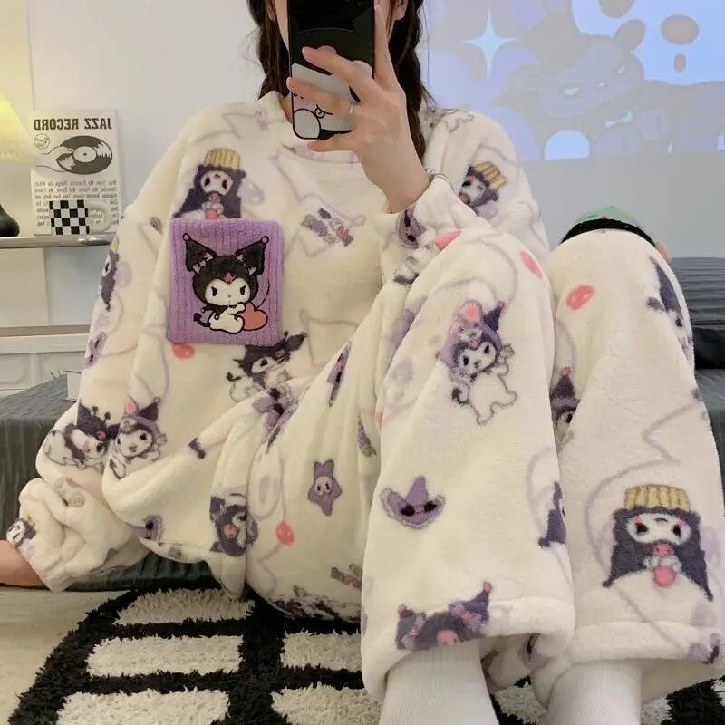 Women's Pajamas Hello Kitty Au - đánh giá và giá Winter Clothes