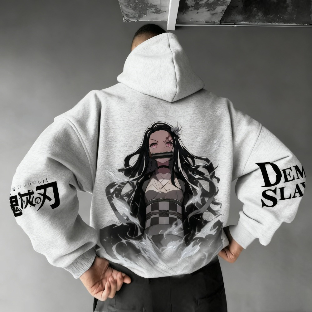 Demon Slayer Men's Hoodie Swea - đánh giá và giá Winter Clothing In Japan