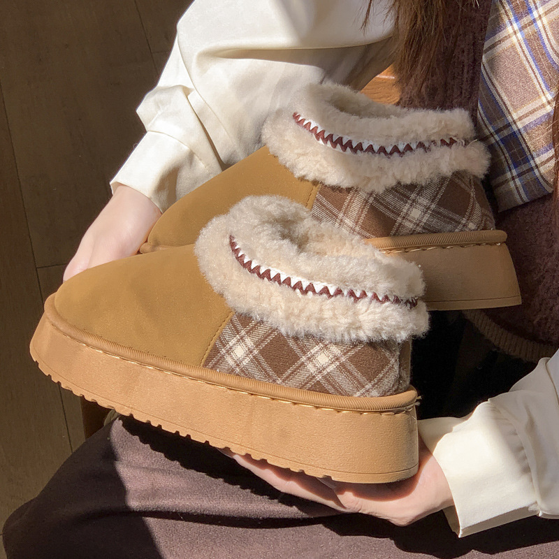 2026 Platform Fluffy Slippers  - đánh giá và giá Winter Cloth