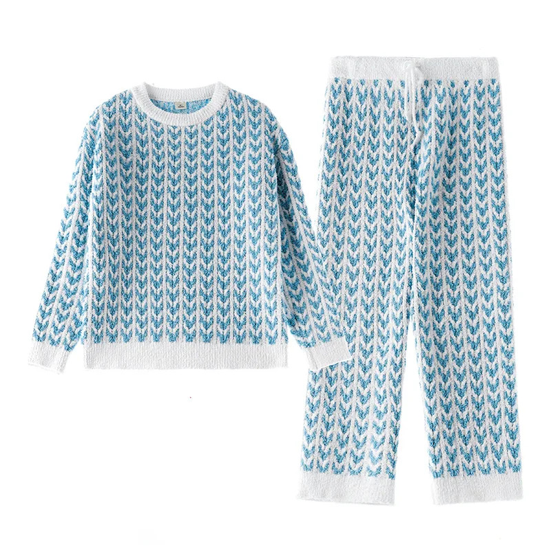 Ear of Wheat Pajamas Blue Long - đánh giá và giá Winter Clothing Youtube