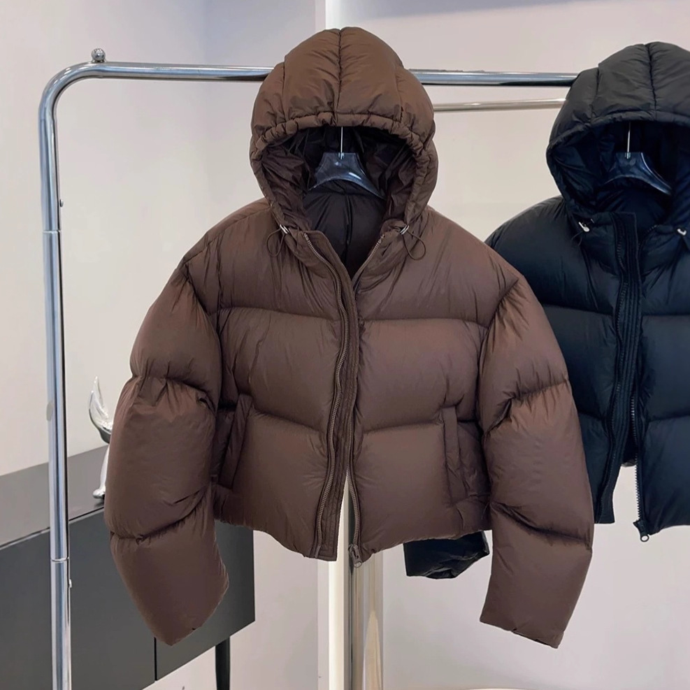 90% White Duck Down Puff Thick - đánh giá và giá Puffer Jacket Women Down