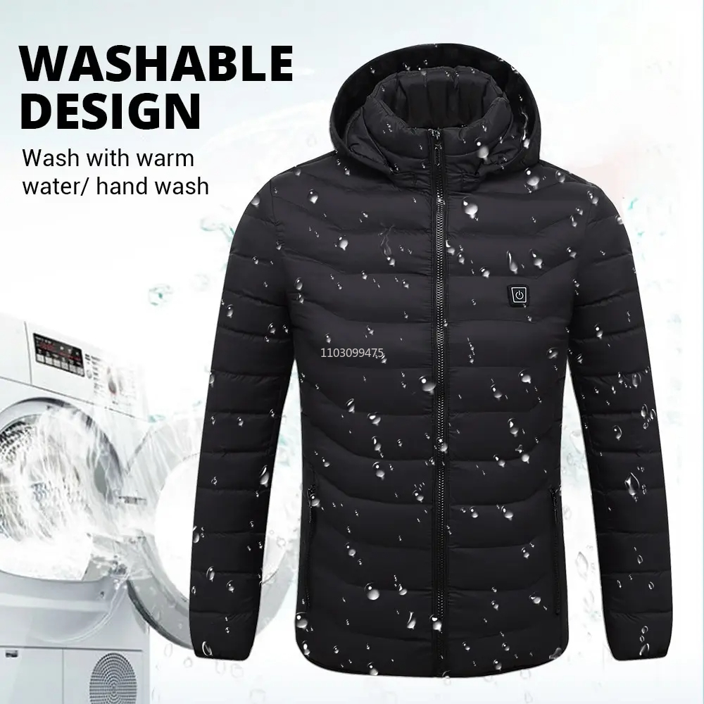 21 Areas USB Electric Heated J - đánh giá và giá Winter Clothing Hiking