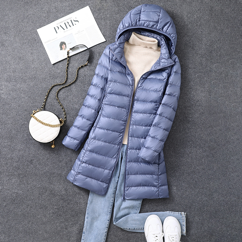 Women's X-long Office Lady Hat - đánh giá và giá Puffer Jacket Women Down