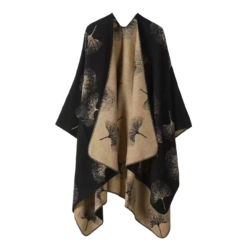 Printed Knitted Shawl for Wome - đánh giá và giá Winter Clothing Gift Ideas