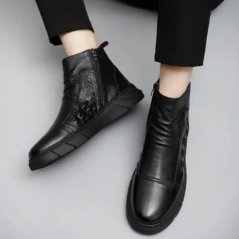 Men's High Top Boots with Wool - đánh giá và giá Winter Cloth