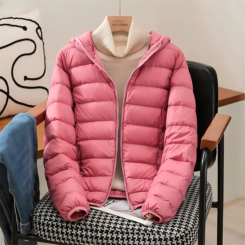 Plus Size Women Hooded Korean  - đánh giá và giá Puffer Jacket Women Down