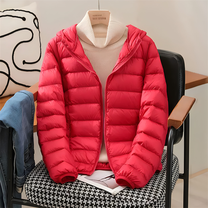 Plus Size Women Hooded Korean  - đánh giá và giá Puffer Jacket Women Down