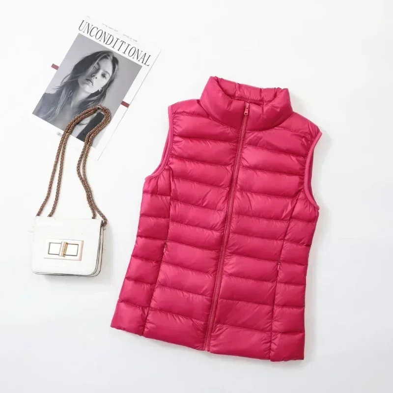 11 Colors Women Vest 2023 New  - đánh giá và giá Puffer Jacket Women Down