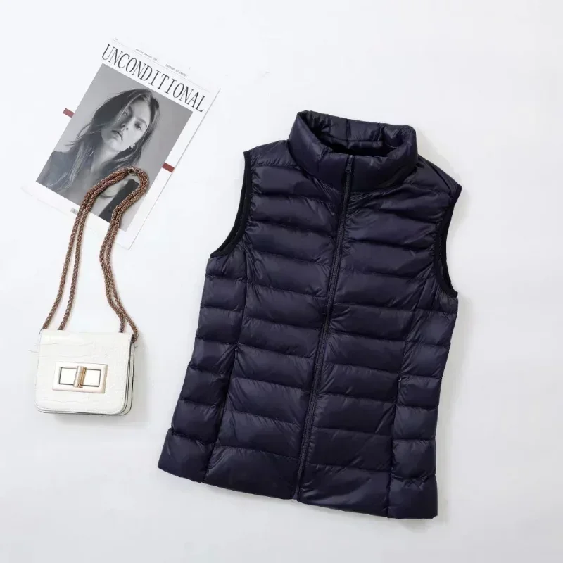 11 Colors Women Vest 2023 New  - đánh giá và giá Puffer Jacket Women Down