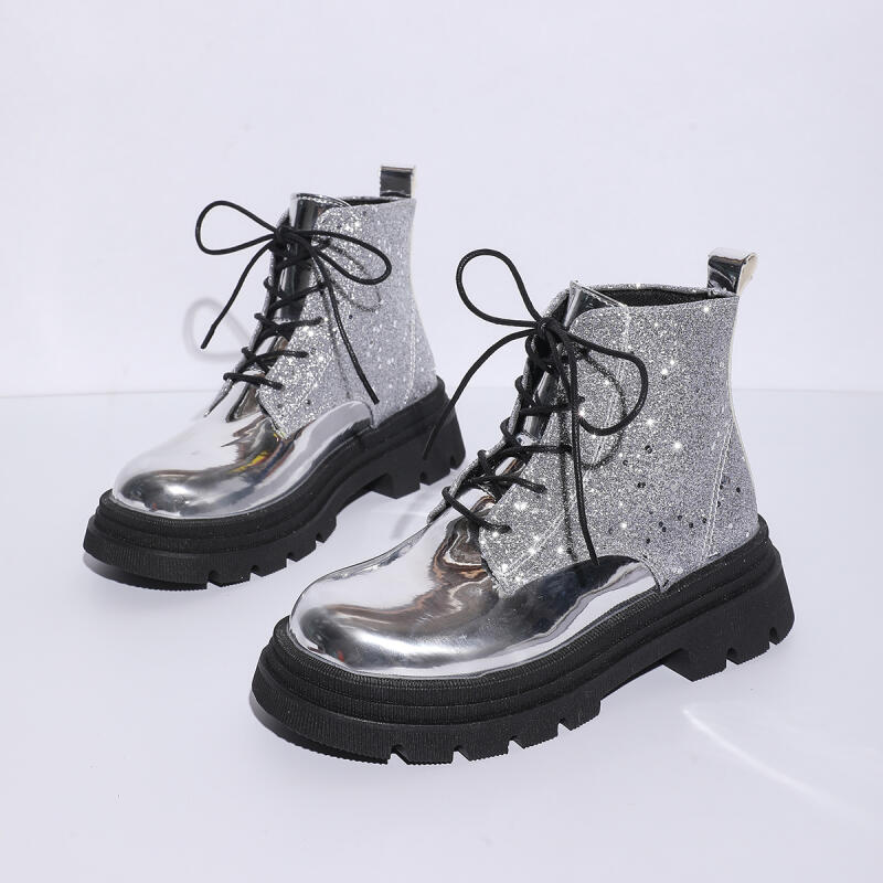 Luxury Silver Glitter Thick Bo - đánh giá và giá Winter Cloth