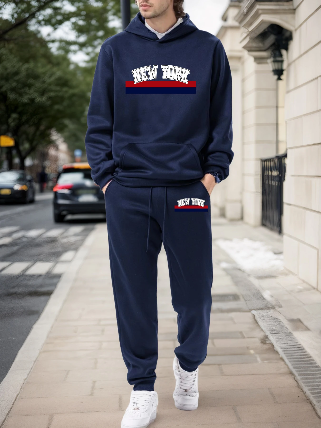 Hot Sales Men's Hoodies 2 Pcs  - đánh giá và giá Winter Clothing For Men