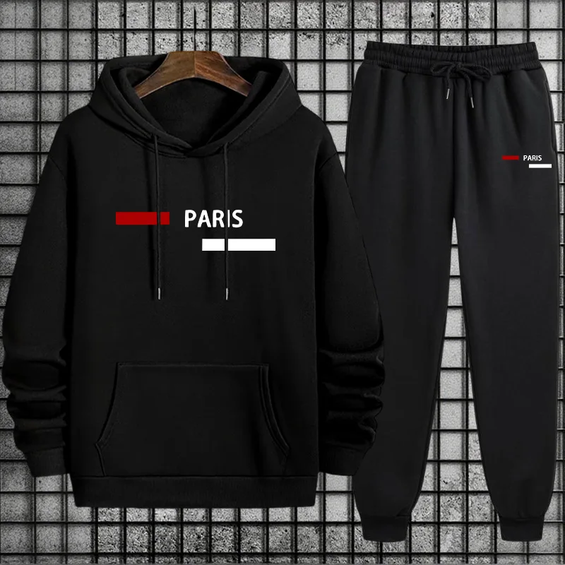 Men's Tracksuit Casual Hooded  - đánh giá và giá Winter Clothes
