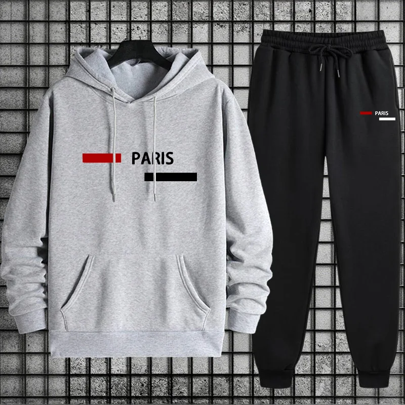 Men's Tracksuit Casual Hooded  - đánh giá và giá Winter Clothes