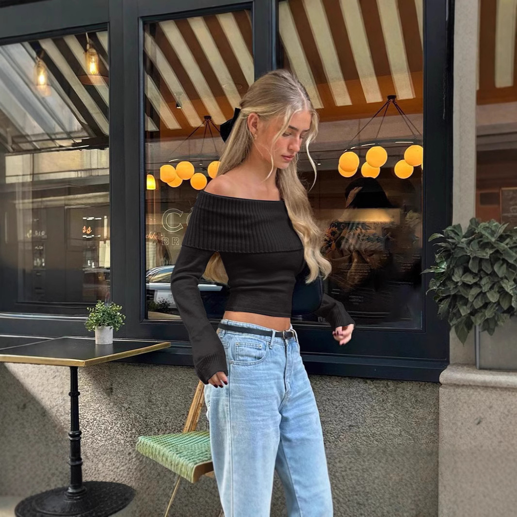 Street Fashion Off Shoulder To - đánh giá và giá Winter Clothes