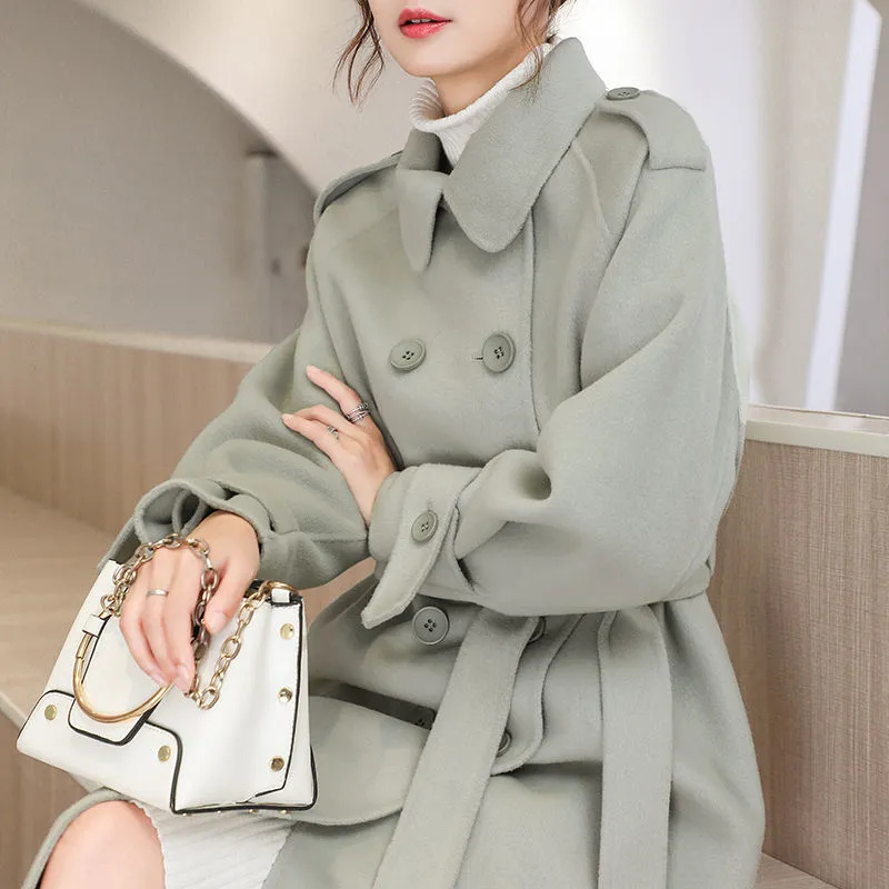Women Woolen Coat Mid Length S - đánh giá và giá Winter Clothing Youtube