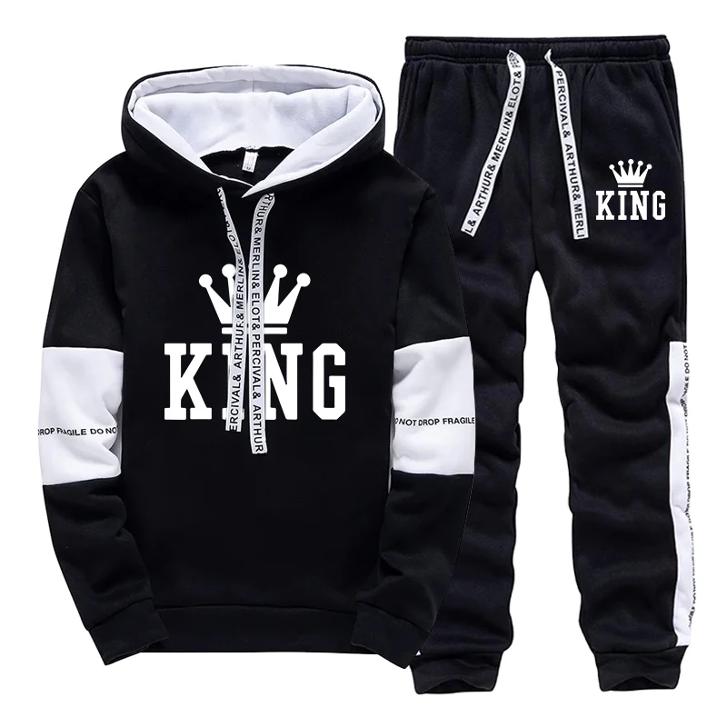 King Printing Tracksuit for Ma - đánh giá và giá Winter Clothing For Men